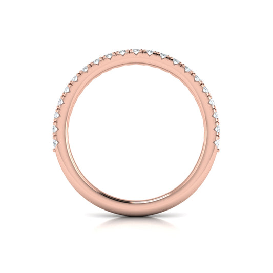 Matching Band for Pear Bezel Solitaire Engagement Ring