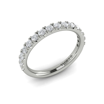 Matching Bands Wedding Band in Platinum by Vlora Bridal