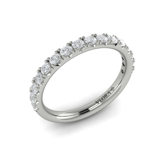 Matching Bands Wedding Band in Platinum by Vlora Bridal