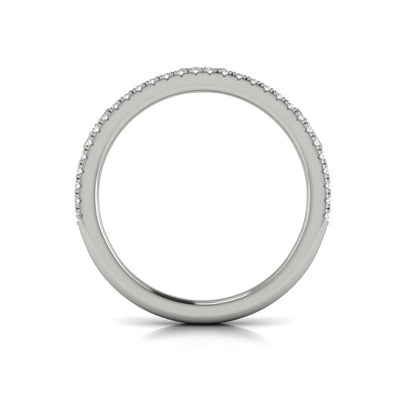 Stackable Bands Wedding Band in Platinum by Vlora Bridal