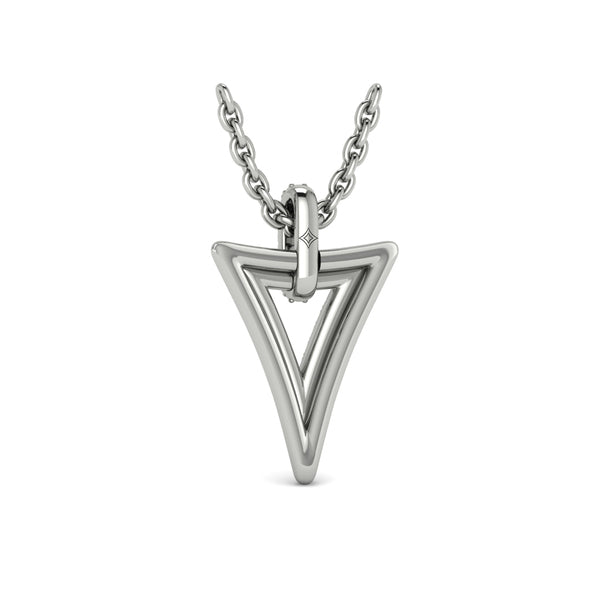 Diamond Open Double Trinity Pendant