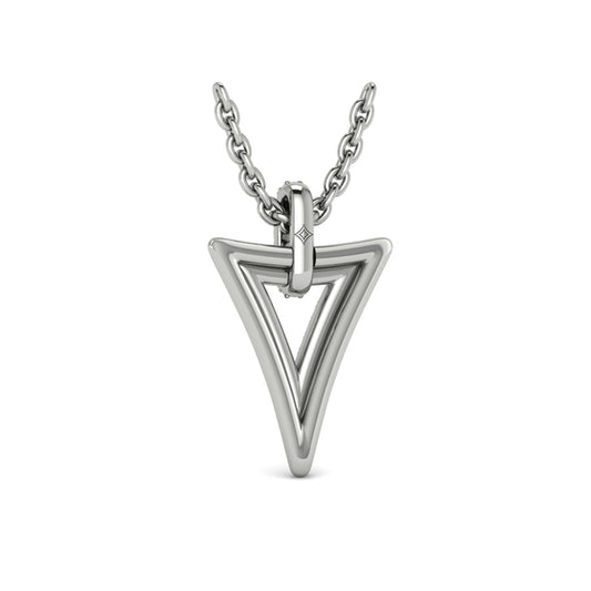 Diamond Open Double Trinity Pendant