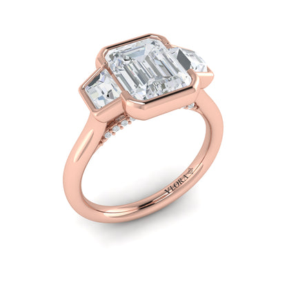 Architectural Elegance Engagement Ring