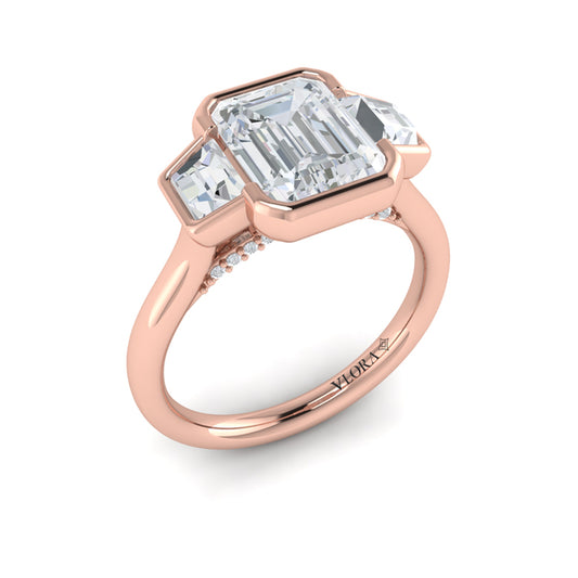 Architectural Elegance Engagement Ring