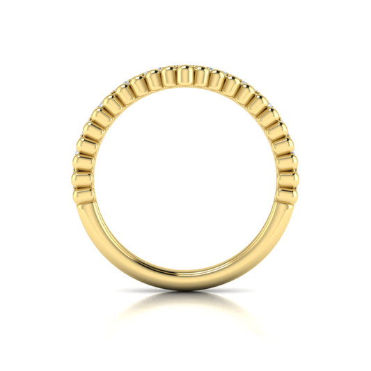 Beaded Contoured Band