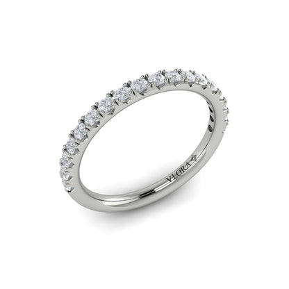 Matching Bands Wedding Band in Platinum by Vlora Bridal