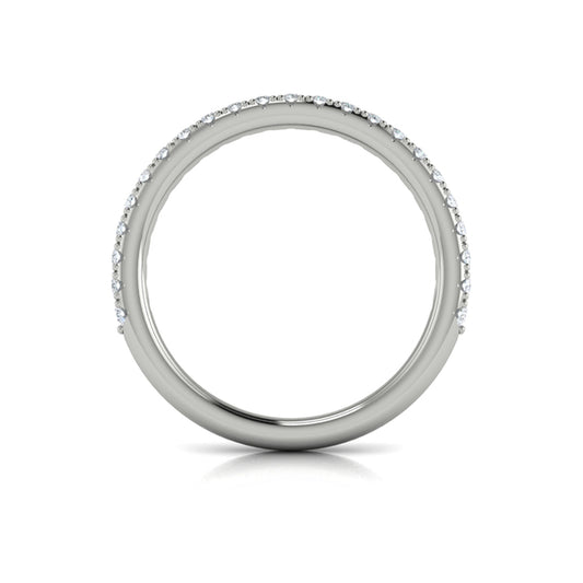 Matching Bands Wedding Band in Platinum by Vlora Bridal
