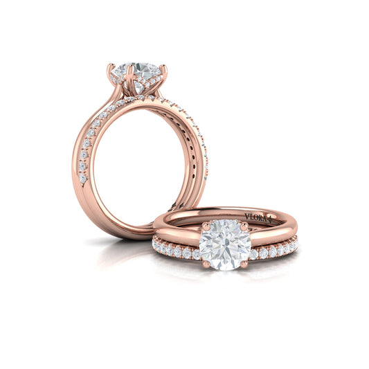 Elegant Classic Solitaire Engagement Ring