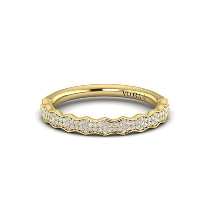 Fluted Stackable Band