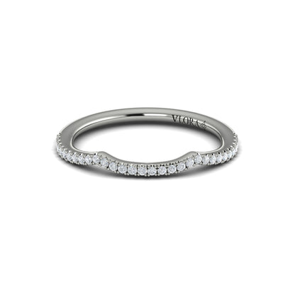 Entwined Euro Halo Matching Wedding Band