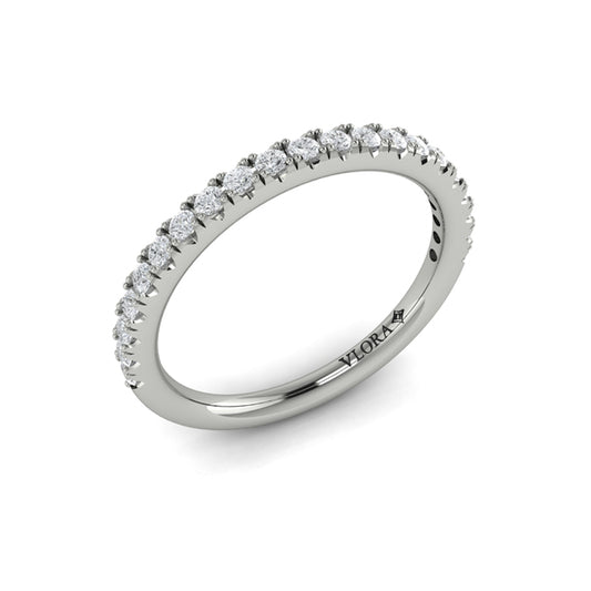 Matching Bands Wedding Band in Platinum by Vlora Bridal