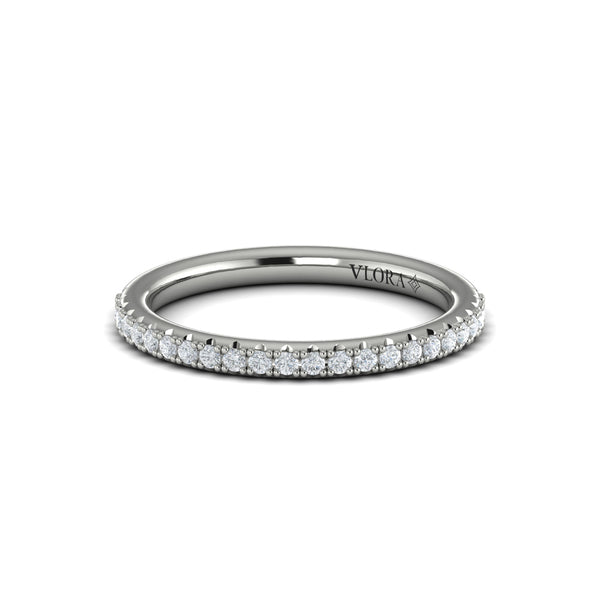 Matching Bands Wedding Band in Platinum by Vlora Bridal