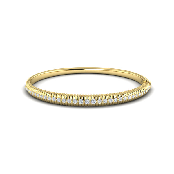 Ribbed Bangle
