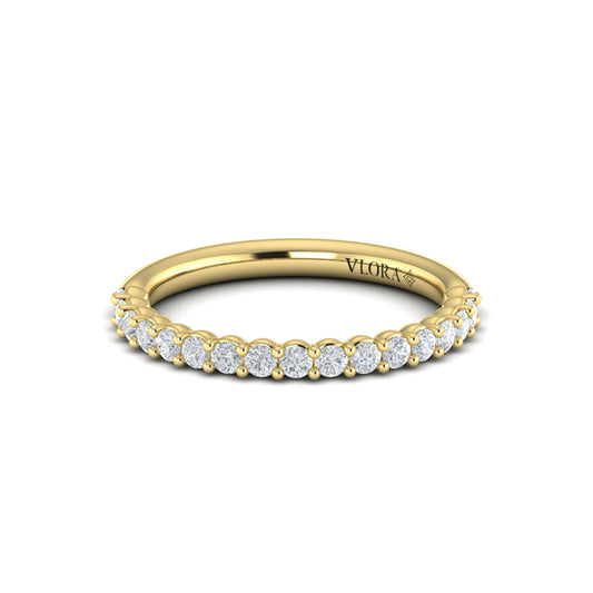 Classic Round Diamond Band