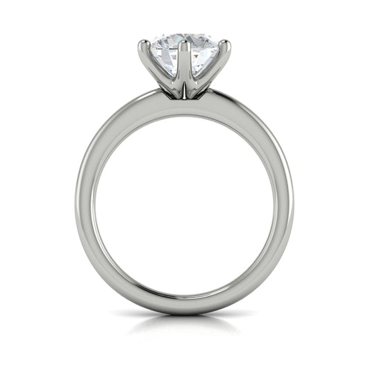 Elevated Brilliance Solitaire Engagement Ring