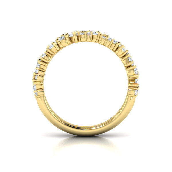 Round, Pear, Marquis and Baguette Diamond Ring