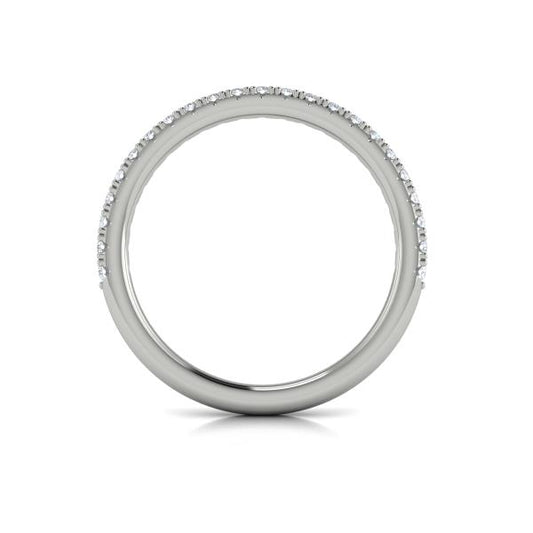 Matching Bands Wedding Band in Platinum by Vlora Bridal