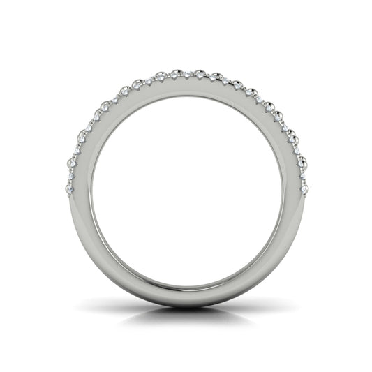 Diamond Multi-Row Statement Ring