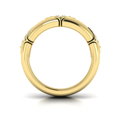 Diamond Cluster Vlora Star Ring