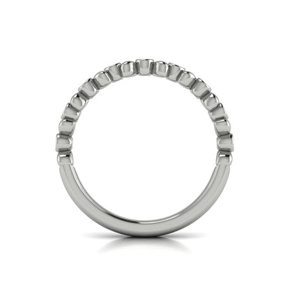 Stackable Bands Wedding Band in Platinum by Vlora Bridal
