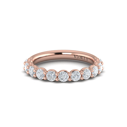 Bold Round Diamond Band