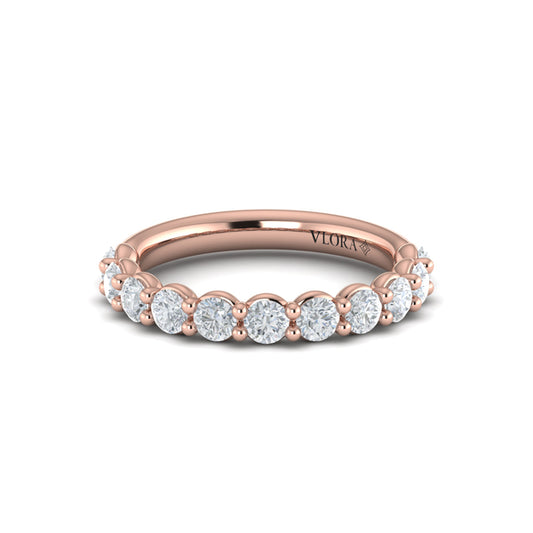 Bold Round Diamond Band
