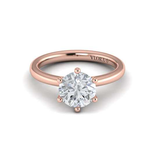 Elevated Brilliance Solitaire Engagement Ring