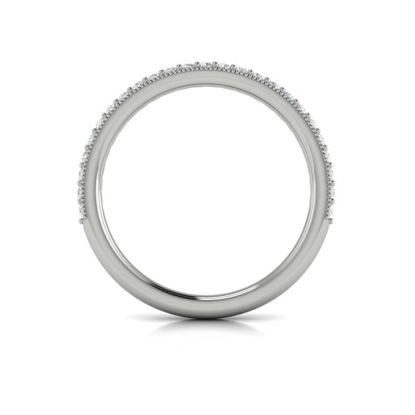 Matching Bands Wedding Band in Platinum by Vlora Bridal