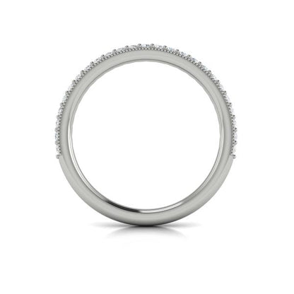 Matching Bands Wedding Band in Platinum by Vlora Bridal
