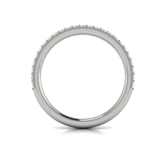 Matching Bands Wedding Band in Platinum by Vlora Bridal