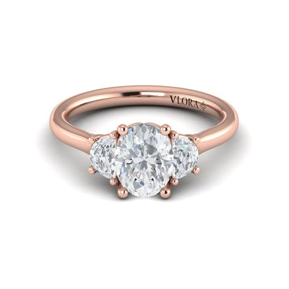 Harmony Three Stone Engagement Ring