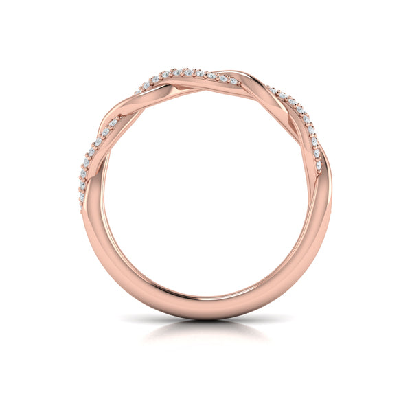 Entwined Stackable Band