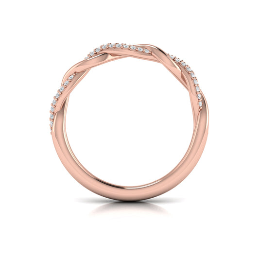 Entwined Stackable Band