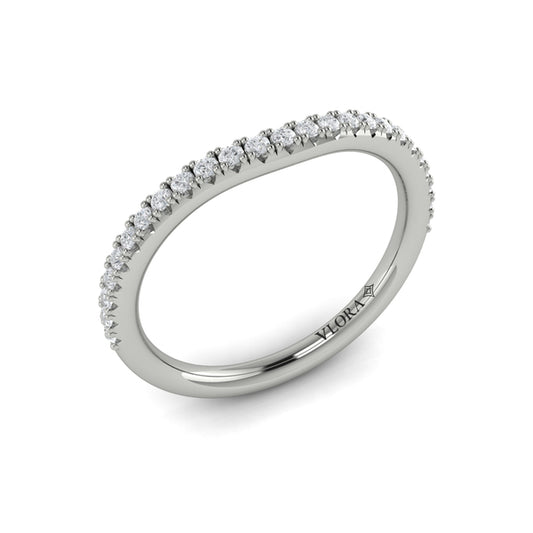 Matching Bands Wedding Band in Platinum by Vlora Bridal