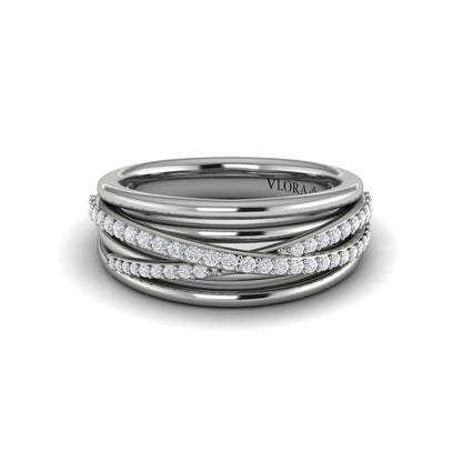 Diamond Twist Ring