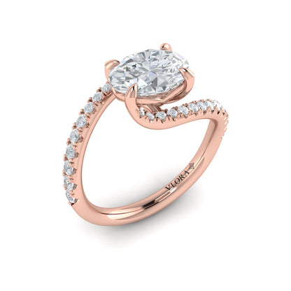 Celestial Engagement Ring