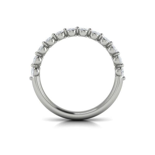 Matching Bands Wedding Band in Platinum by Vlora Bridal