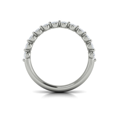 Matching Bands Wedding Band in Platinum by Vlora Bridal