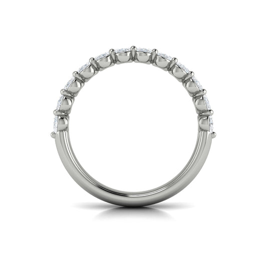 Matching Bands Wedding Band in Platinum by Vlora Bridal