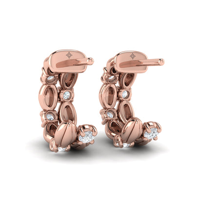 Cascade Hoop Earrings