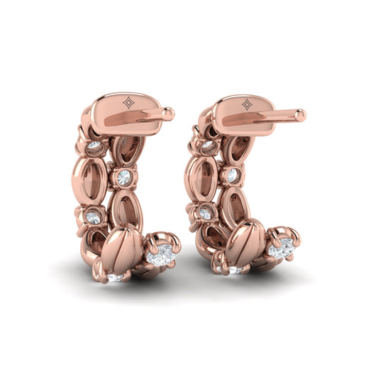 Cascade Hoop Earrings