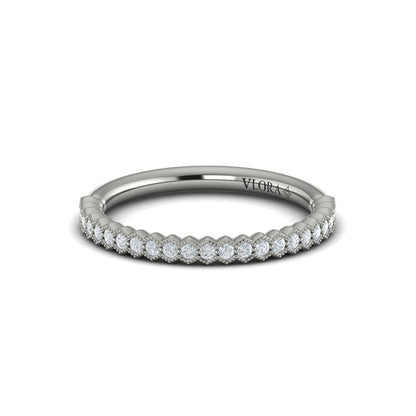 Stackables Wedding Band in Platinum by Vlora Bridal