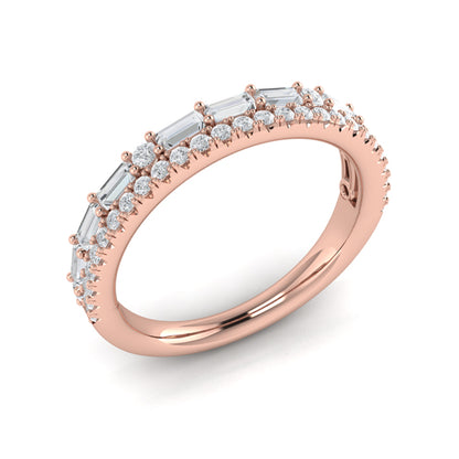 Baguette Duo Stackable Band