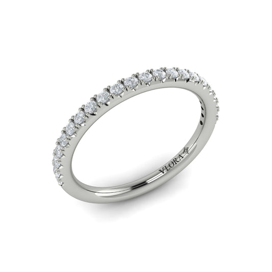 Matching Bands Wedding Band in Platinum by Vlora Bridal