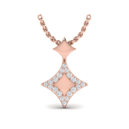 Diamond Vlora Star Pendant Necklace