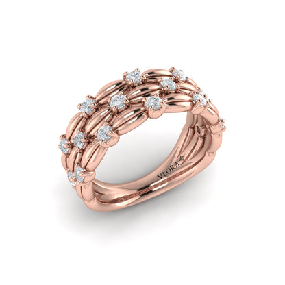 Triple Cascade Ring