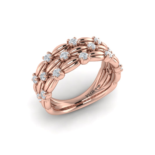 Triple Cascade Ring