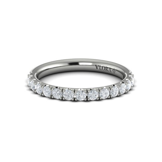 Matching Bands Wedding Band in Platinum by Vlora Bridal