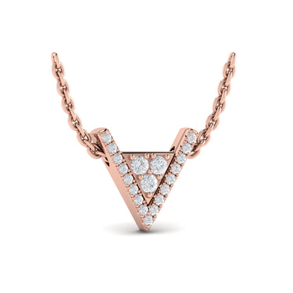Diamond Trinity Necklace