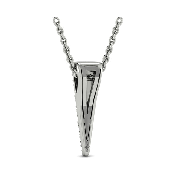 Diamond Pendant from MIRAVEL Collection in Platinum